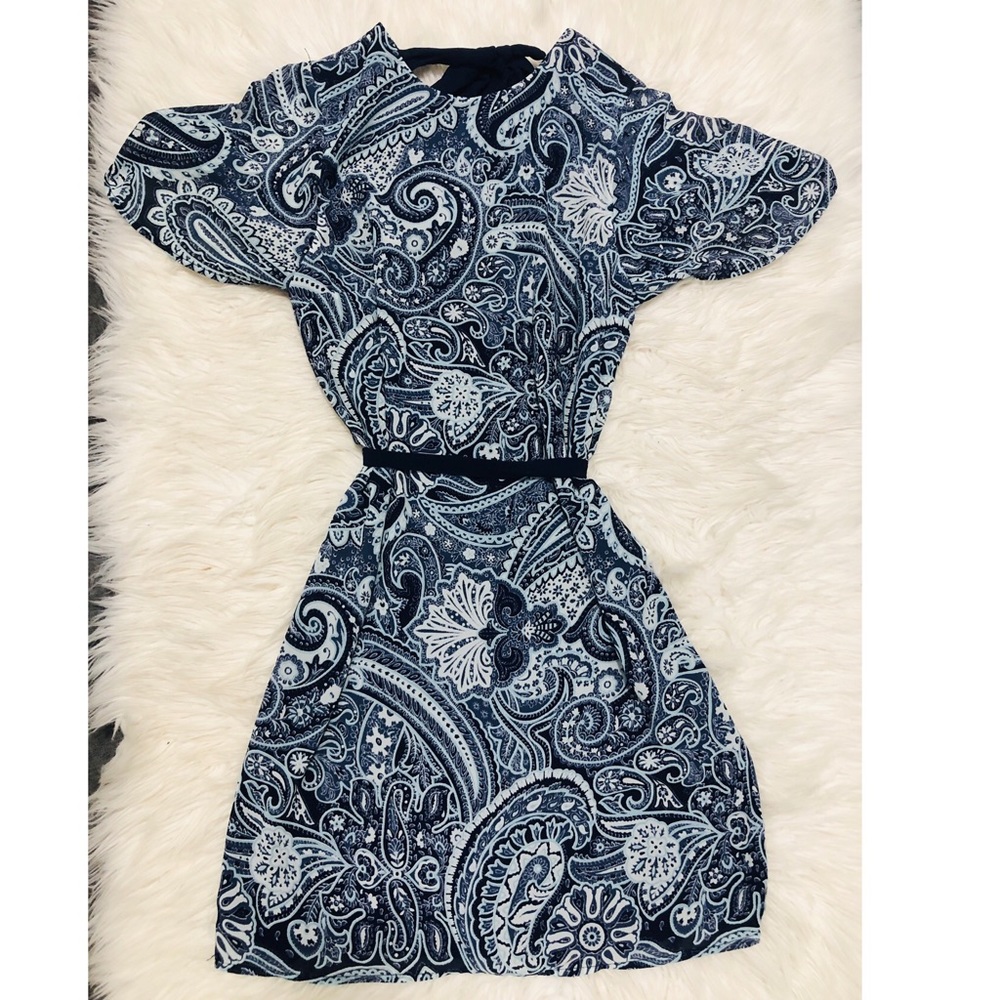 Paisley Printed Dress